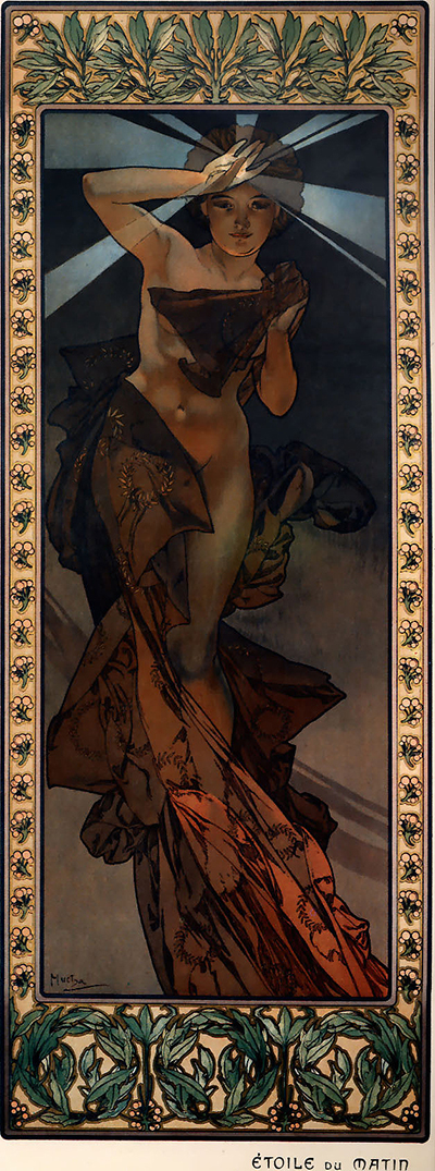 Morning Star Alphonse Mucha